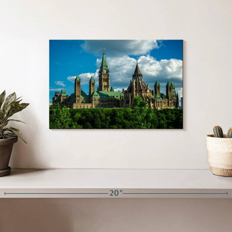 Nicci Canada Parliament Hill Complex, 8" H x 12" W