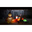 Décoration de jardin gonflable de jardin de 7 pieds éclairée Happy Halloween