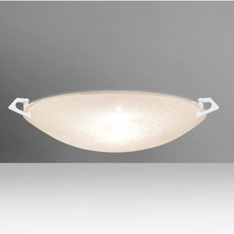 Sonya 1 - Bulb Outdoor Flush Mount, White