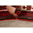 One-of-a-Kind 3'2" X 5' New Age Wool Area Rug in Red