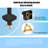WOODBRIDGE F0062MB Contemporary Single Handle Floor Mount Freestanding Tub Filler Faucet with Hand Shower in Matte Black Finish. -117409499