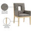 Fauteuil de salle à manger Flore-102079482-102079480