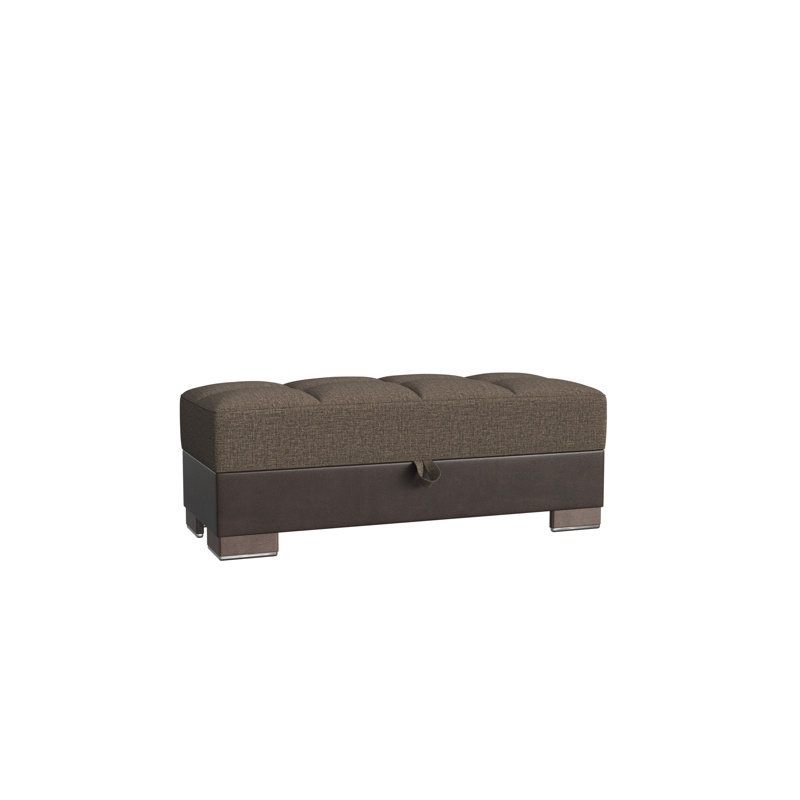 Rembourré en brun - avec clic-clac et confortable Capacité de poids de 200 lb