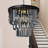 Yazmin 9 - Light Steel Dimmable Tiered Chandelier-27969453-139661732-27969452