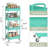 Plastic Rolling Utility Cart with-110898399