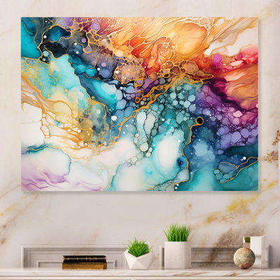 "Encre liquide Modern Hurricane" sur métal