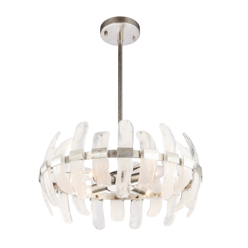 Pierz 4 - Light Wagon Wheel Chandelier