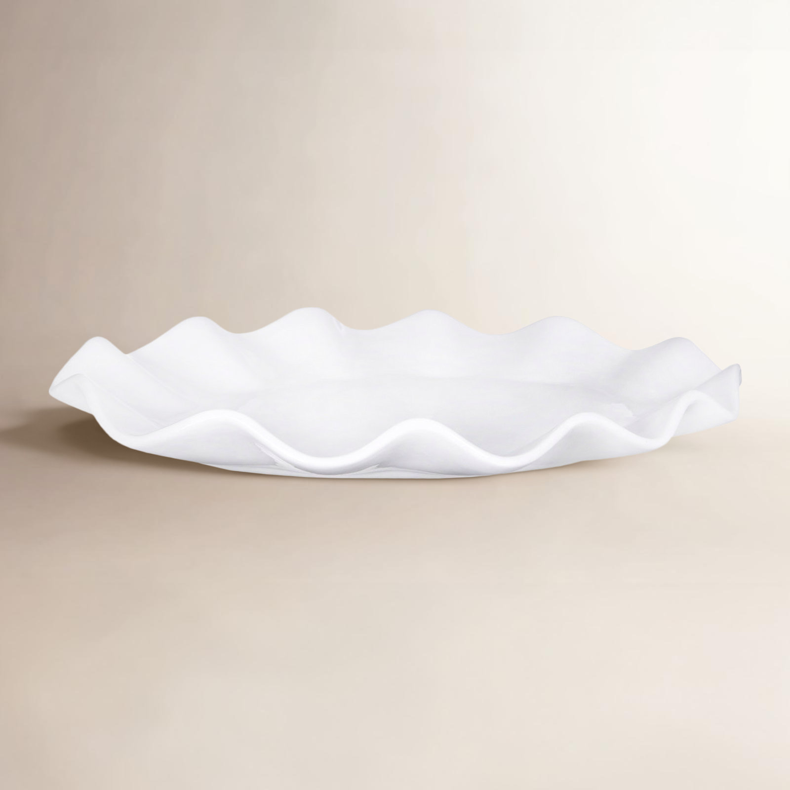 Valini Oval Ceramic Platter, 12.6'' W X 18.8'' L X 2.3'' H