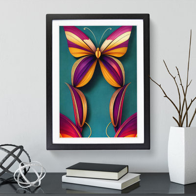 Enchanting Butterfly - Single Picture Frame Print