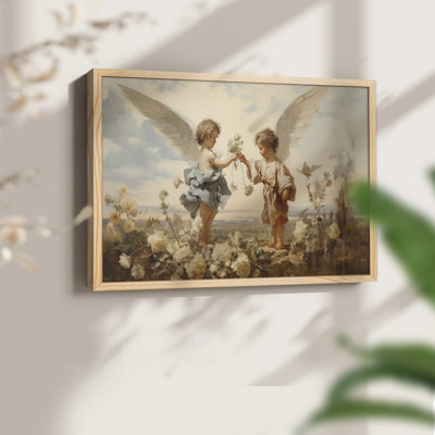Angels From Above-XVII - Reproduction encadrée - Restickable