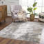 Tapis gris / beige à motif abstrait Liv Livrer-34614730