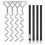 SONGMICS Trampolin-Zubehör 39.878cm Anchor Kit