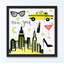 NYC Chic by Molly Rosner - Painting on Canvas-20115853