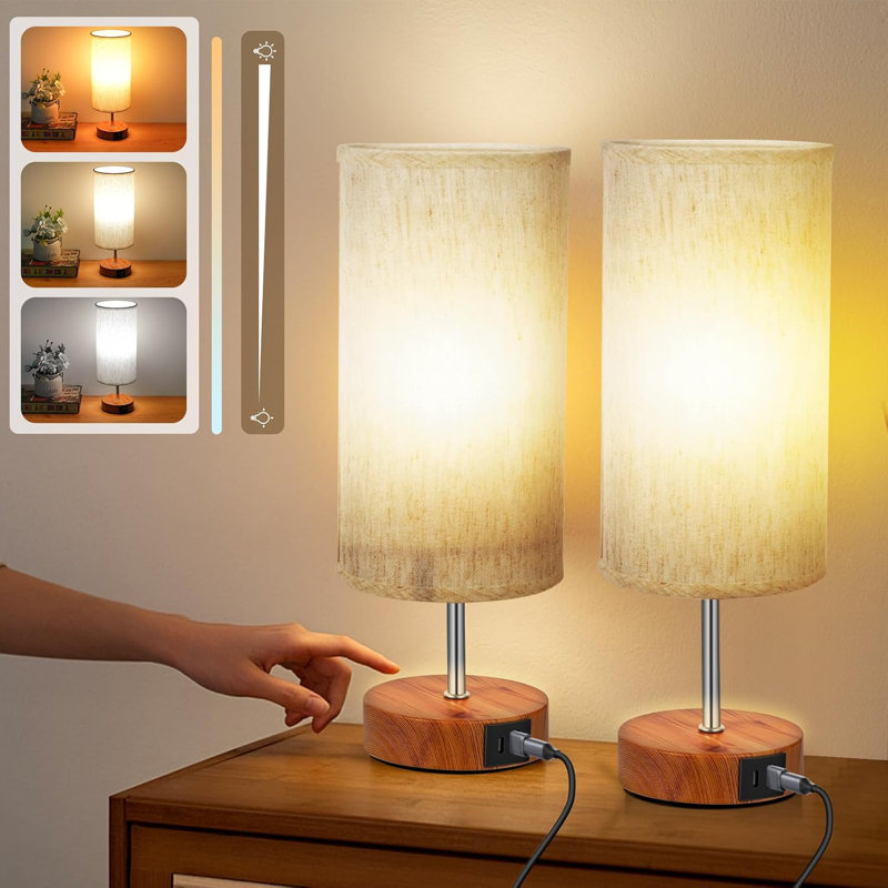 Ensemble de 2 lampes à intensité variable