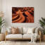 «Southwestern Patterns», argiles rouges, art mural brun en métal 226-542675478