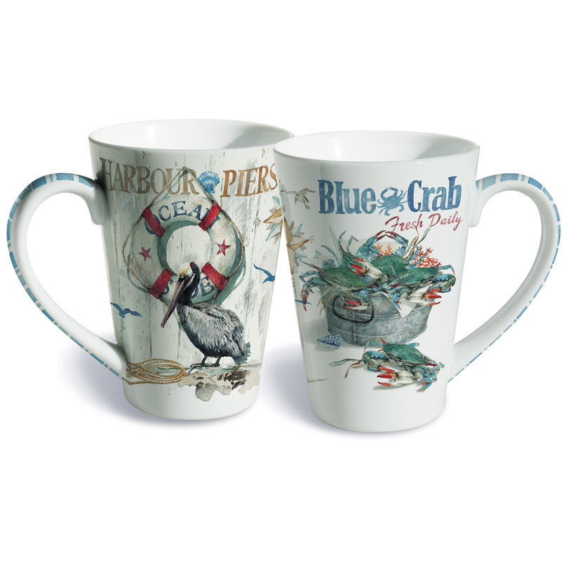 Bayside Porcelain Coffee Mug