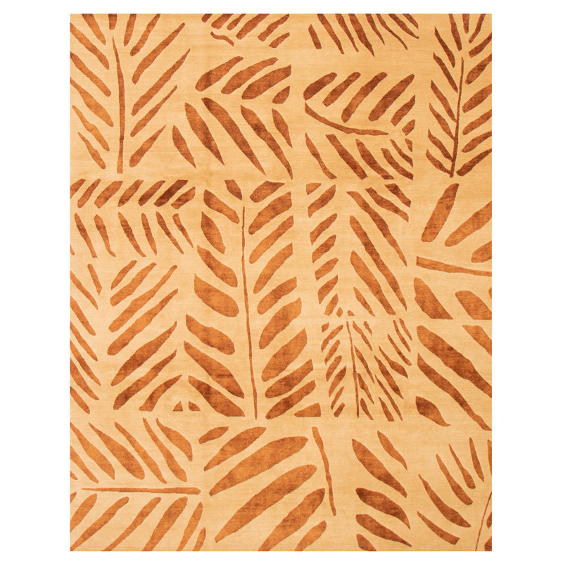 Wool Abstract Indoor Rug