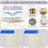 SH-12-Nickel-4  High Pressure Square Shower Head 12 Inches  With 15 Inch Shower Arm-105171346