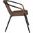 Arthor Rattan Indoor/Outdoor Stacking Restaurant Chairs (Set of 2)-1822964016