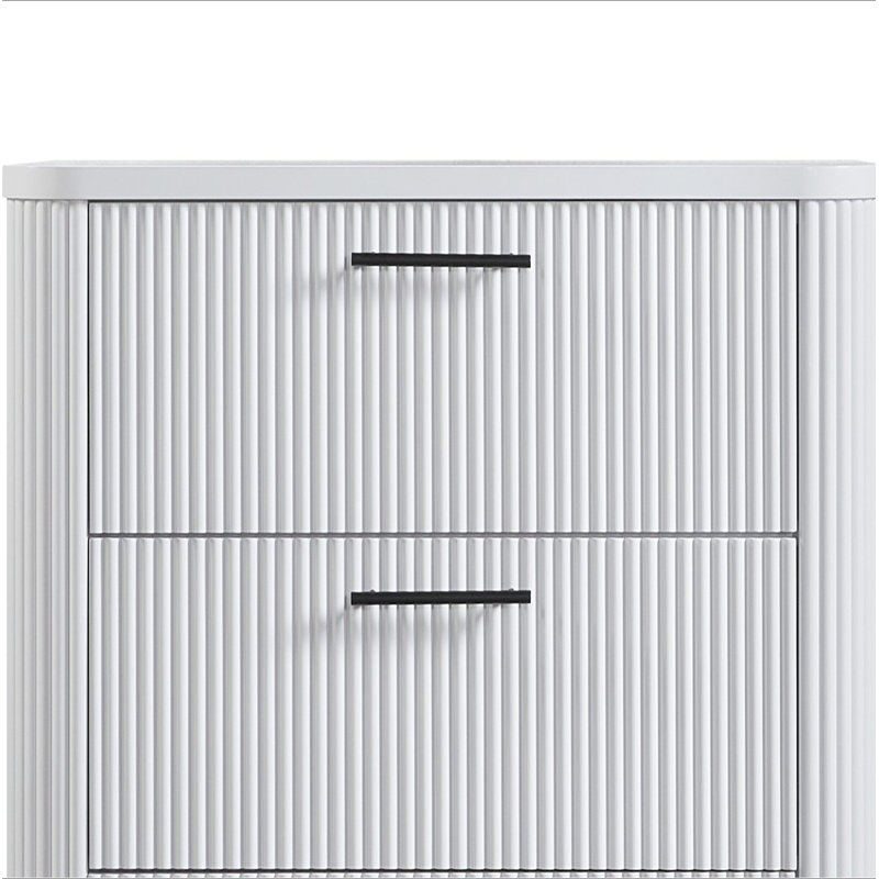 Commode 4 tiroirs, Blanc