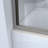Leter - W x 55.375'' H Bypass Door Frameless Tub Door with-28707992-28707994