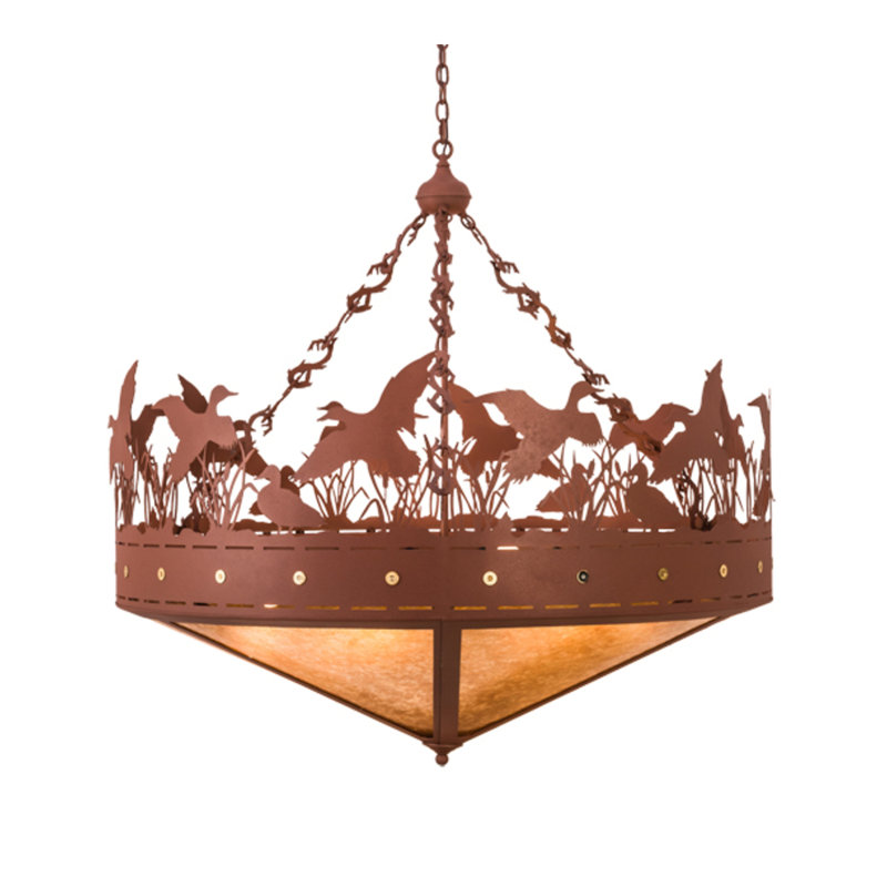 Alejah 7 - Light Rust Unique/Statement Pendant