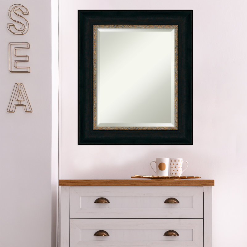 Miroir d'appoint mural Defilippis, 26,5 po x 22,5 po