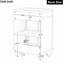 Lavabo de salle de bain élégant en céramique avec cadre en bois massif, tablette réglable-1734237821