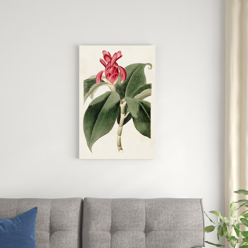 Flore des tropiques I, H 30 po x l 20 po x P 1,25 po