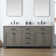 Ajiya 72" Double Bathroom Vanity Set