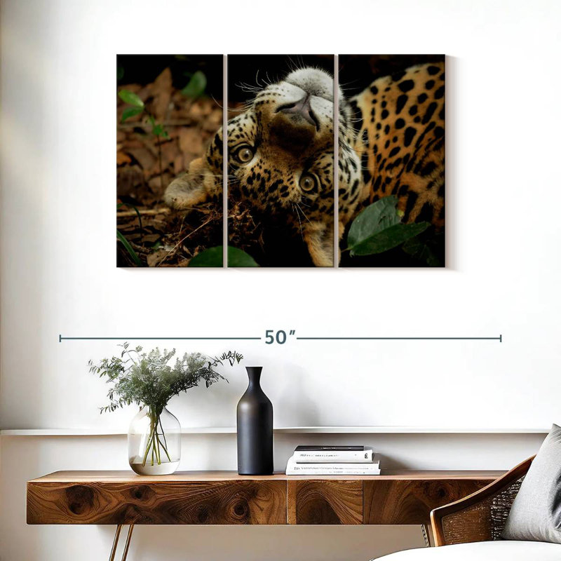 Brampt Lovable Jaguar, 24" H x 38" W