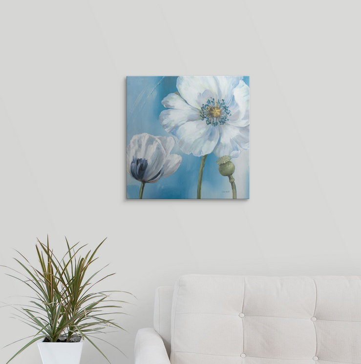 « iii » par lisa audit, reproduction d’art Blue Dance, H 35 po x l 35 po x P 1,5 po, Toile