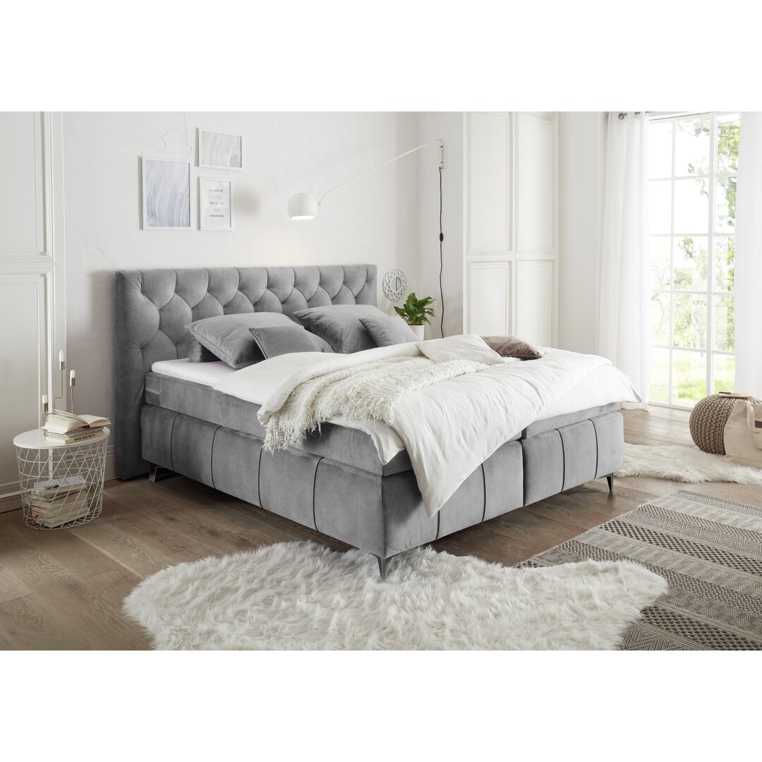 Boxspringbett Beckles mit Topper