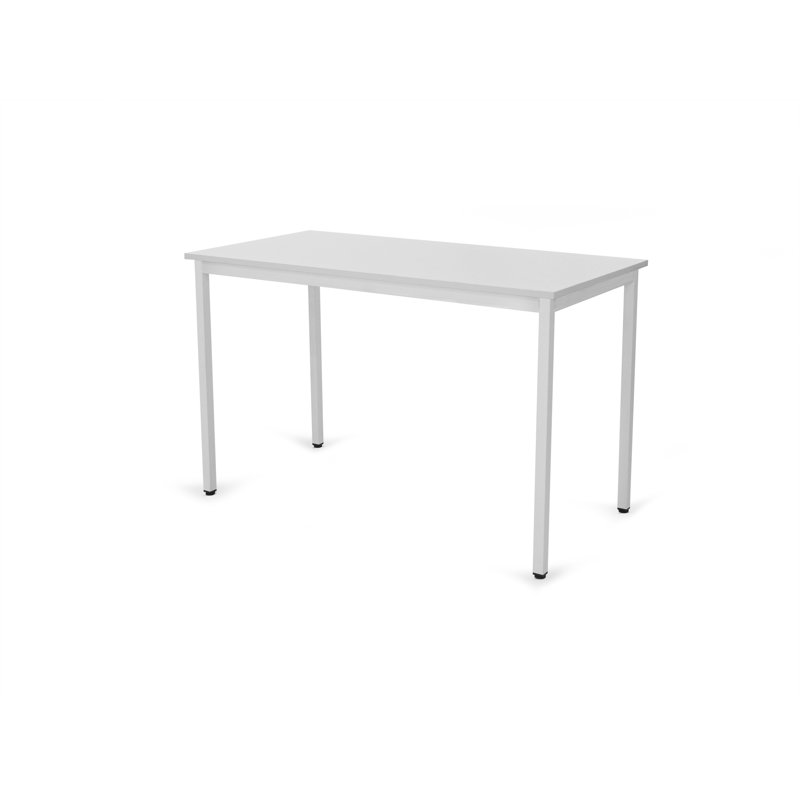 Atlas Table Desk Shell, White/White