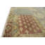 Tapis oriental multicolore en laine noué à la main 8 x 10 