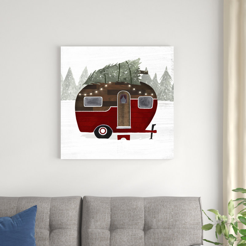 Yuletide Camper I, H 30 po x l 30 po