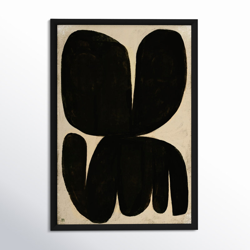Moth by StudioM, Black, 20" H x 14" W x 1.25" D