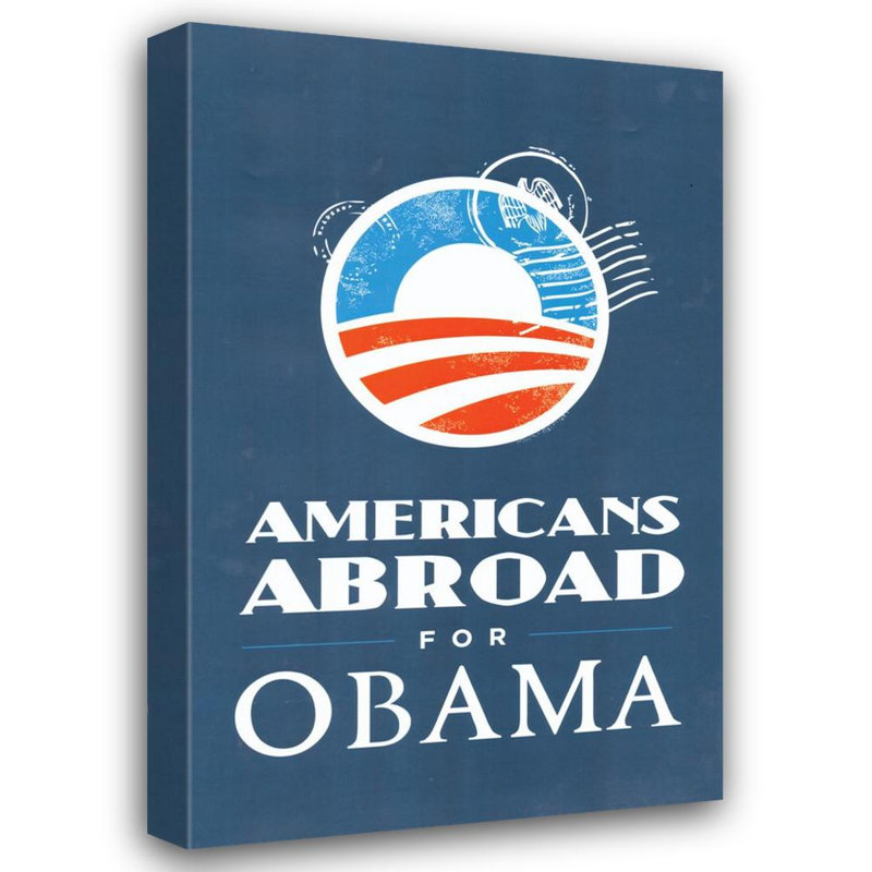 Affiche de la campagne Barack Obama, H 24 po x l 16 po