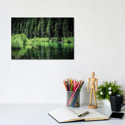 Along The Truckee River by Heather Roberson - Wrapped Canvas Print