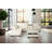 Aamanah 97"Faux Leather Sectional with Ottoman-87301209-87327953