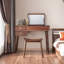 Commode rétro en noyer noir