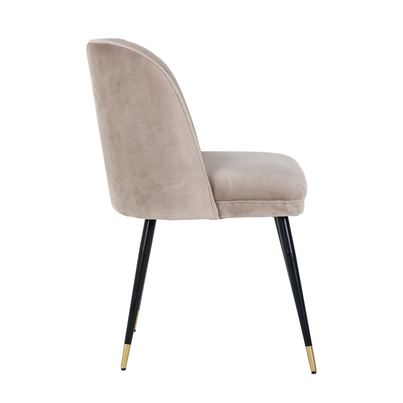 Alicia Upholstered Dining Chair, Brown