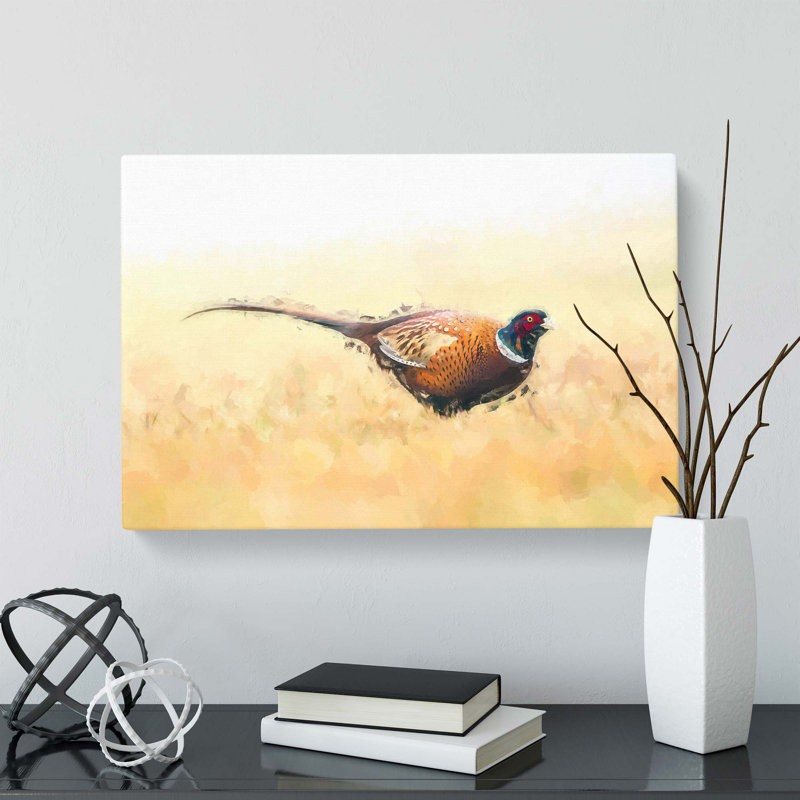 A Pheasant Bird - Wrapped Canvas, 40.6 cm H x 61 cm W