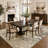 Vintage Textured Area Rug - Soft Floor Carpet with Canvas Backing, Non-Slip Living Room Bedroom Rug-891296297