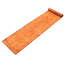 Tapis de couloir en laine noué à la main de conception unique noué à la main new age de style persan 18/20 orange 2 pi 6 po x 14 pi tapis décoratif