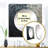 Maaz - Spiritual Stone Square Mirror Wall Decor For Bedroom-762225351