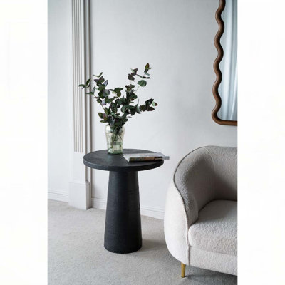 Table basse avec base piédestal