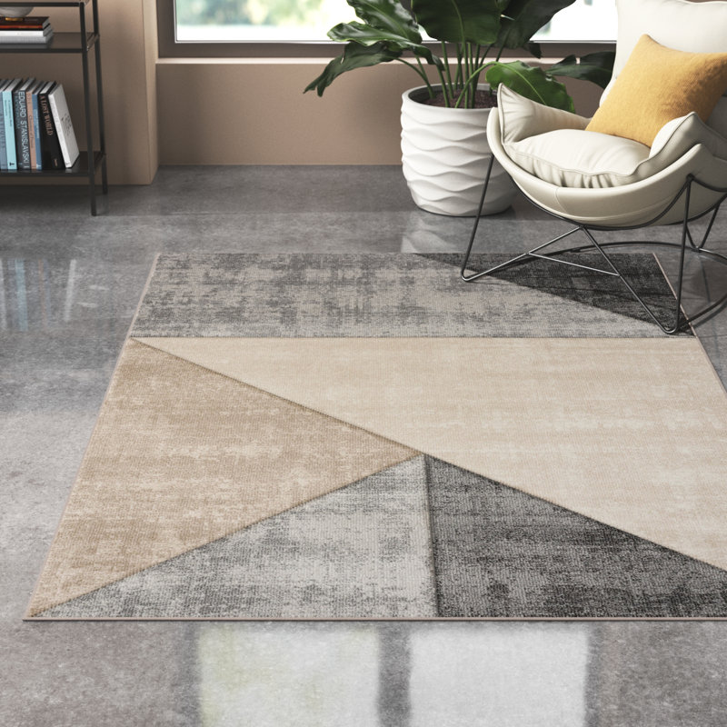 Andamo Geometric Indoor Rug, Rectangle 5'3" x 7'7"