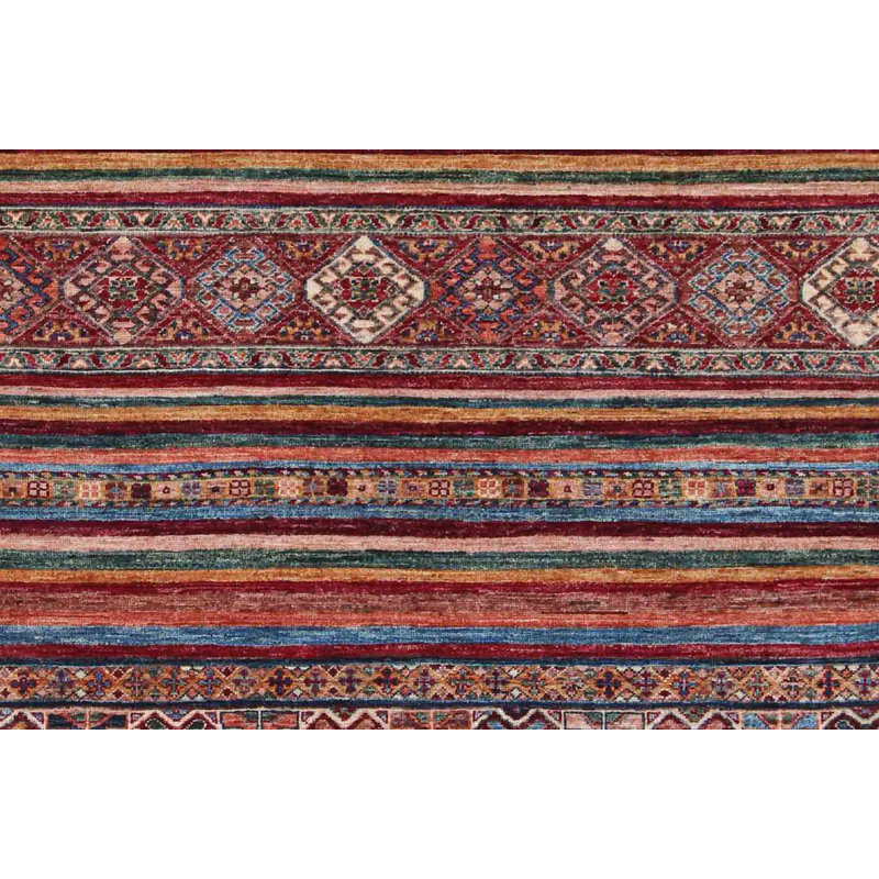 Aksoyn Rectangle 125 cm x 180 cm Oriental Hand Woven Area Rug