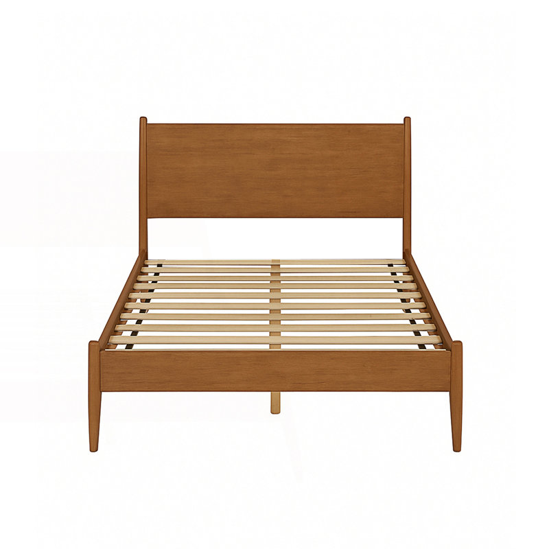 Lit plateforme Mid-Century, Double